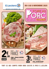 Prospectus E.Leclerc ROUFFIAC-TOLOSAN : FOIRE AU PORC ET A LA VIANDE 2