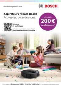 Prospectus Boulanger Rivesaltes : OFFRE Bosch: jusqu'à 200€ remboursés !