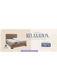 Prospectus Place de la literie ALBERTVILLE : Le mois de la relaxation