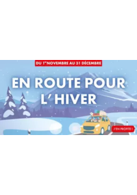 Prospectus auto distribution LA ROCHE SUR YON137 BD DE L'INDUSTRIE ZA SUD BP 243 : En route pour l'hiver