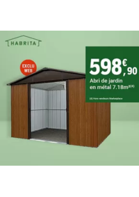 Prospectus Jardi E.Leclerc ST PIERRE LES ELBEUF : Abri de jardin : l'indispensable de l’hiver