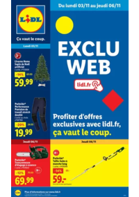 Prospectus Lidl ONET LE CHATEAU (RODEZ) : Profiter d'offres exclusives avec lidl.fr, ça vaut le coup.