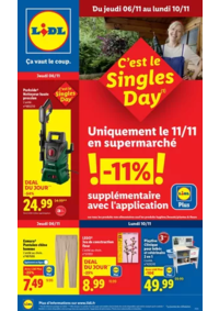 Prospectus Lidl ST SAULVE : C’est le Singles Day