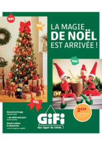 Prospectus Gifi Givors : LA MAGIE DE NOËL EST ARRIVÉE !