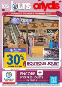Prospectus E.Leclerc ORLY : 2 JOURS FOUS
