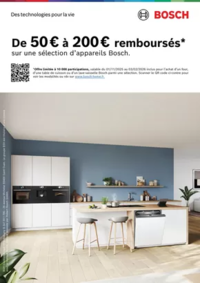Prospectus Gitem Toury : Bosch De 50 € à 200 € remboursés