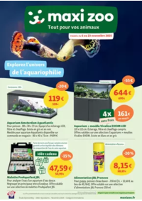 Prospectus Maxi zoo Cabries : Explorez l‘univers de l‘aquariophilie