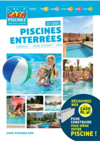 Prospectus Cash Piscine Clermont FD Auvergne : PISCINES ENTERREES