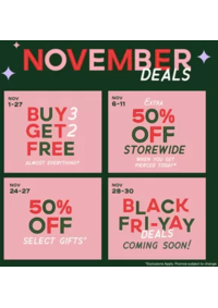 Prospectus Claire's LA VILLE DU BOIS : Black Friday