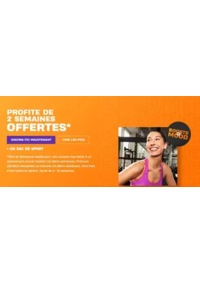 Prospectus Basic-Fit Roncq : Profite de 2 semaines offertes