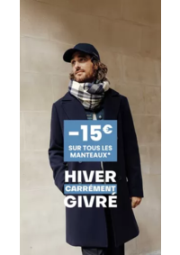 Prospectus Jules ALENCON : -15€ sur tous les manteaux