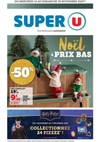 Prospectus Super U LA GUERCHE DE BRETAGNE : Spécial Cadeaux Déco de Noël