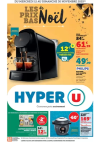 Prospectus Hyper U CHATEAUGIRON : Spécial Cadeaux Déco de Noël