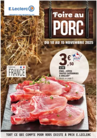Prospectus E.Leclerc BON ENCONTRE : FOIRE AU PORC N°2