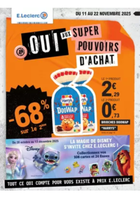 Prospectus E.Leclerc ANCENIS : Oui aux super pouvoirs d'achat