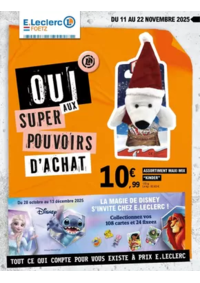 Prospectus E.Leclerc VITRE : Oui aux super pouvoirs d'achat