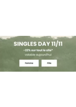 Prospectus Roxy : -22% sur tout le site* valable aujourd'hui